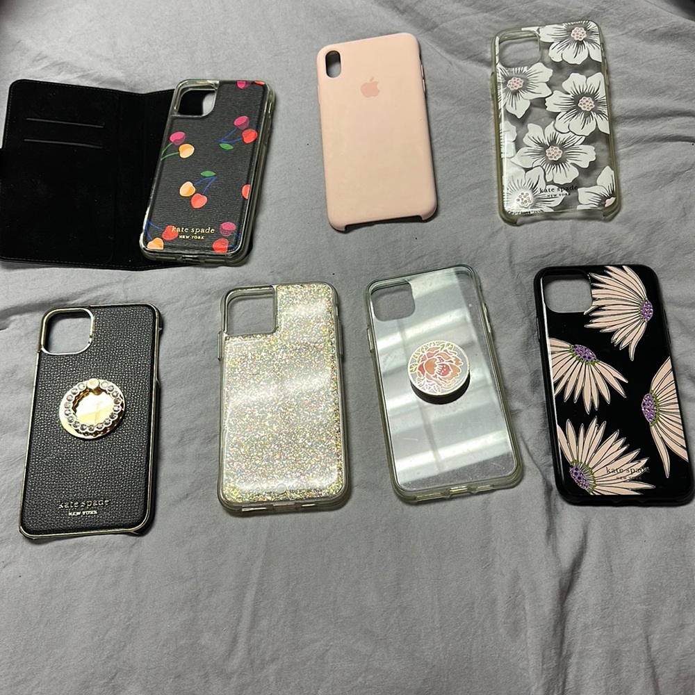 iPhone cases in a bundle. They are for iPhone 12 Pro Max